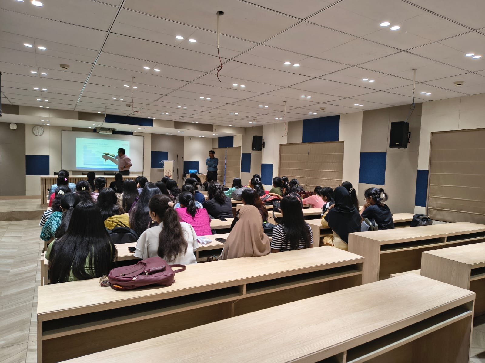 Session at Shri Shikshaytan College by Myra